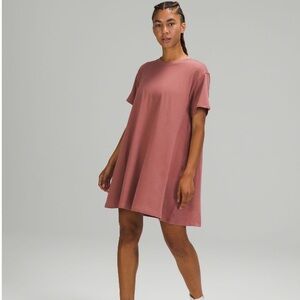 Lululemon All Yours T-Dress Size 4 in Spiced Chai